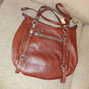 Leather Coach Bag